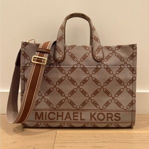 Michael Kors Gigi Logo Large Grab Tote - Great Condition